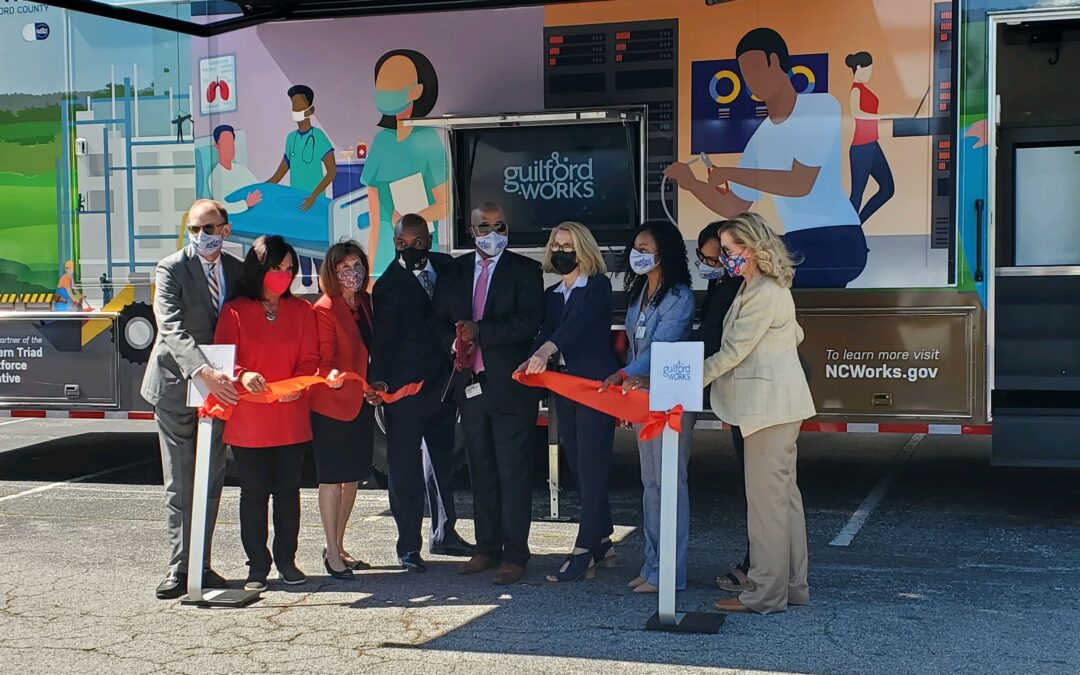 NCWorks Mobile Career Center Ribbon-Cutting