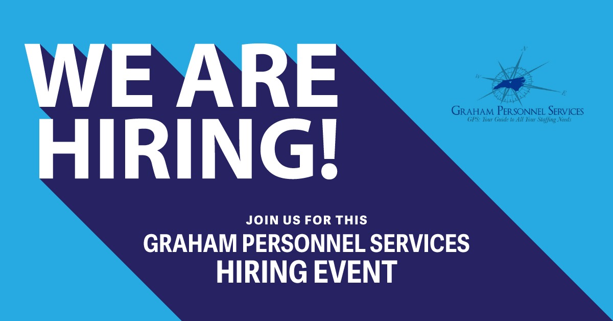 Graham Personnel Services Hiring Event