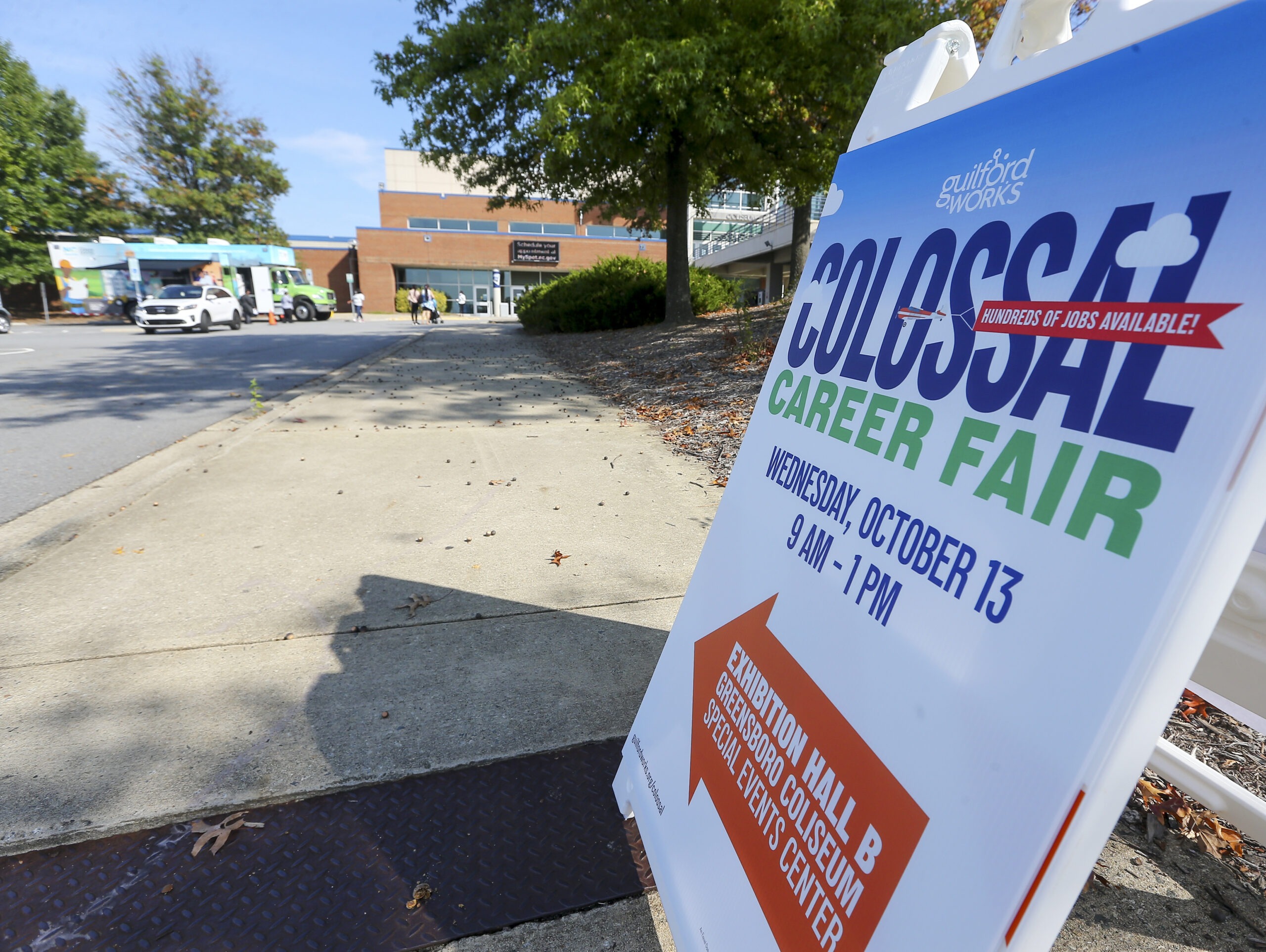 Colossal Career Fair Signage