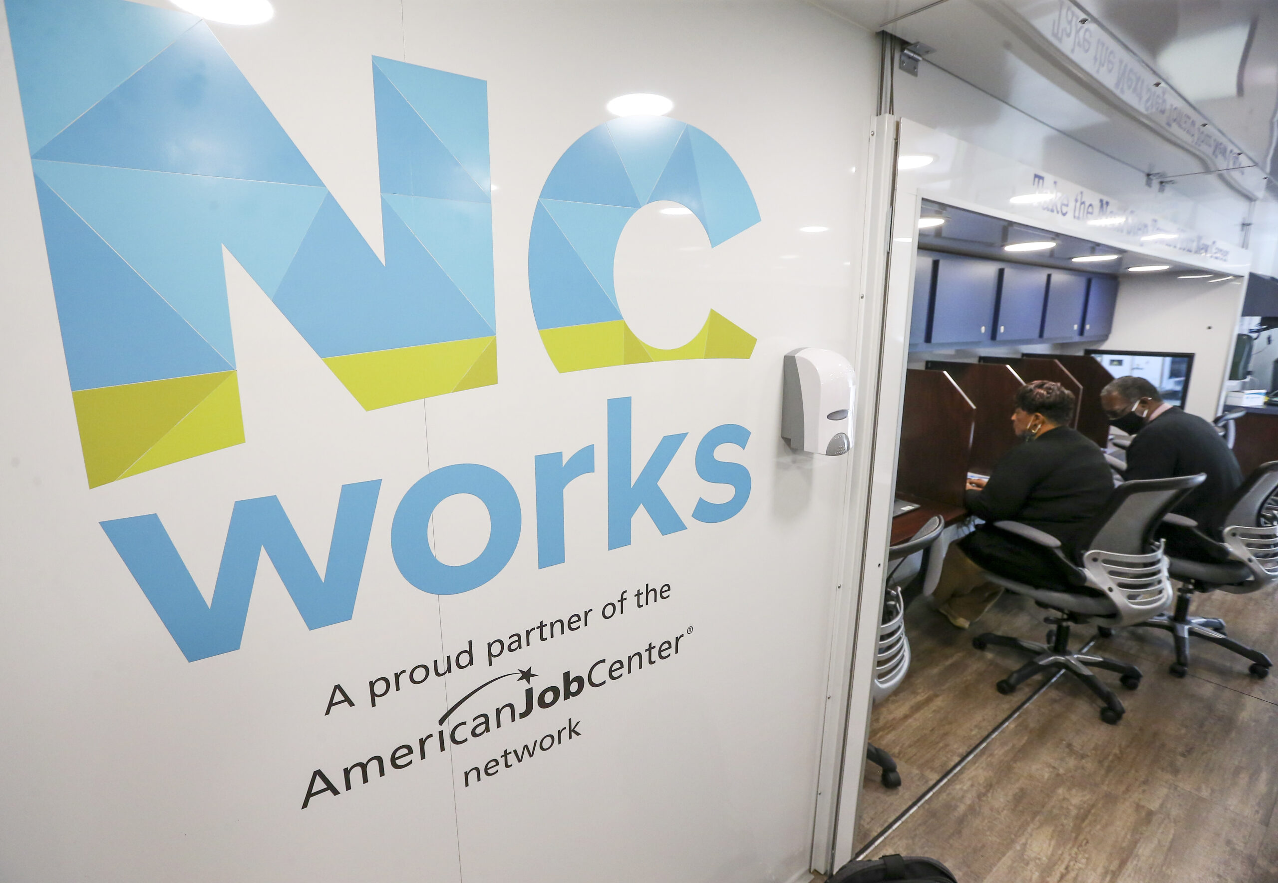NCWorks Mobile Career Center Interior