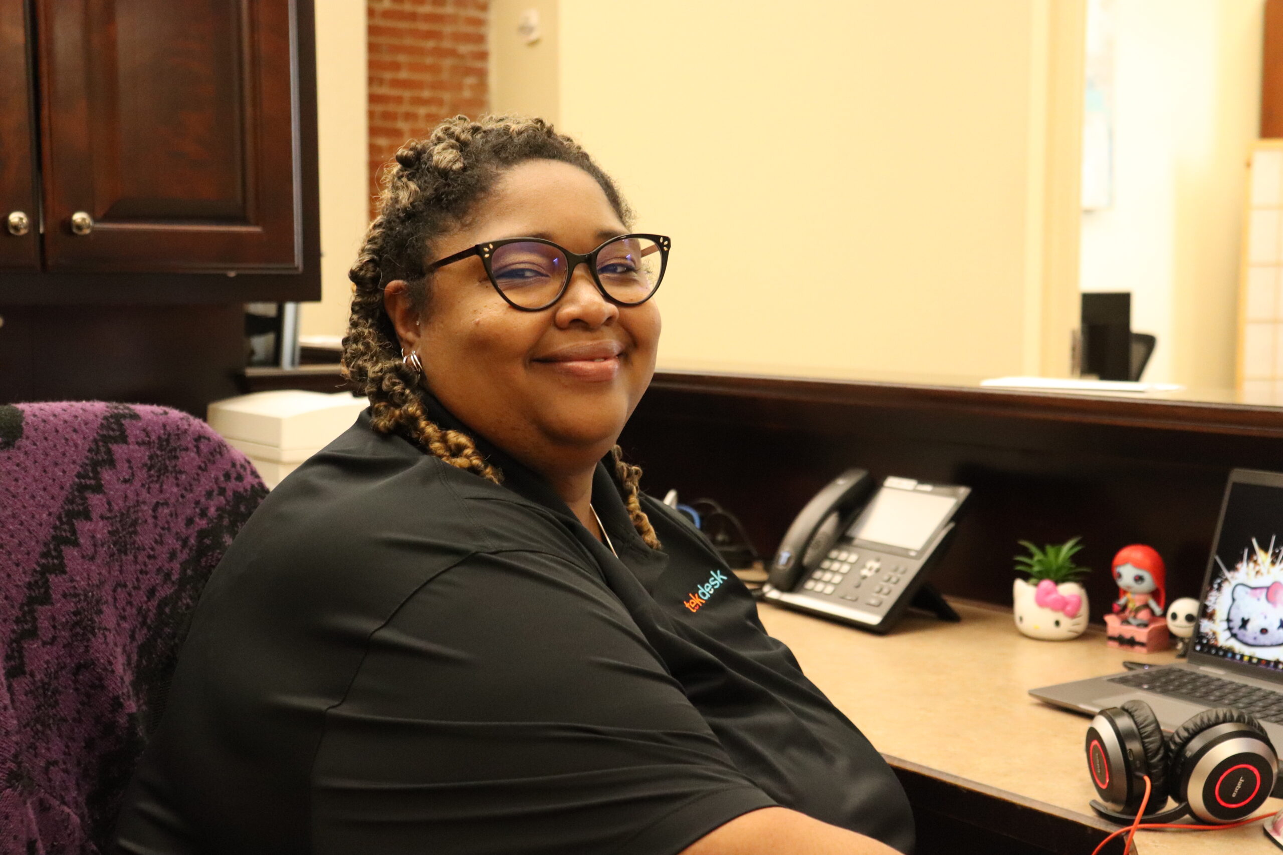 Terri Owens loving her work at Longleaf Network